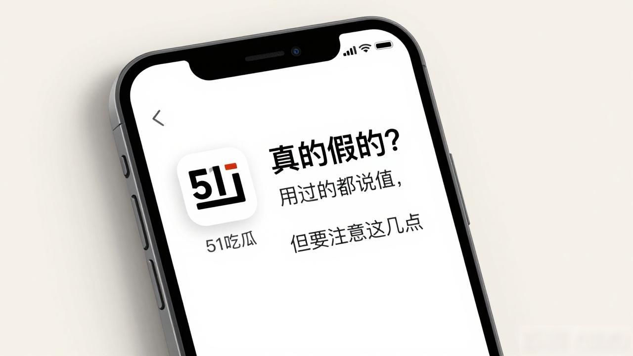 51吃瓜的app真的假的？用过的都说值，但要注意这几点